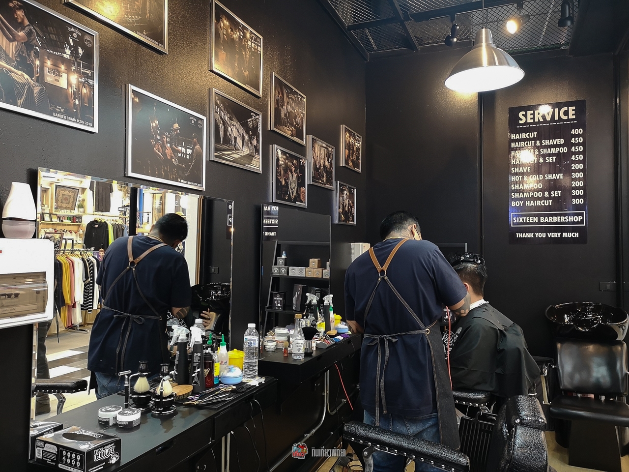 หล่อจัดๆ ที่ Sixteen Barber Shop Pattaya On กินเที่ยวพัทยา.com : รู้ ...